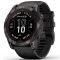 Смарт-годинник Garmin Fenix 7 Pro Sapphire Solar Carbon Gray DLC Titanium with Black Silicone (010-02777-54)