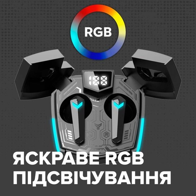 Bluetooth-гарнітура Canyon Doublebee GTWS-2 Gaming Yellow (CND-GTWS2Y)