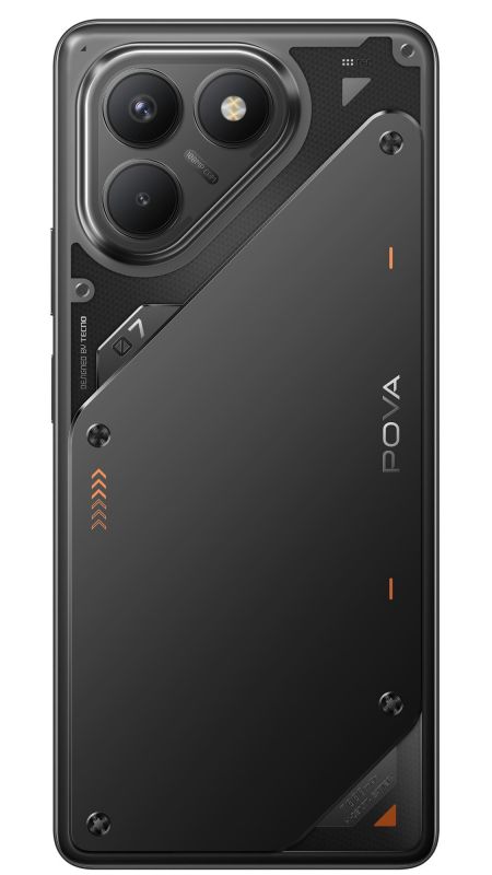 Смартфон Tecno Pova 7 Neo (LJ6) 8/128GB Geek Black (4894947086786)