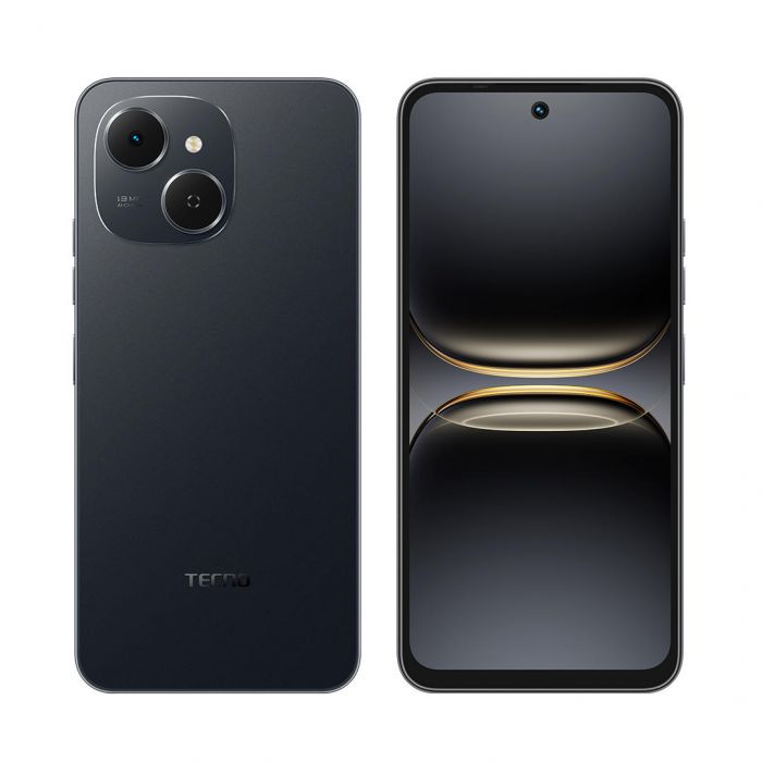 Смартфон Tecno Spark 40C (KM4k) 4/128GB Ink Black (4894947092459)