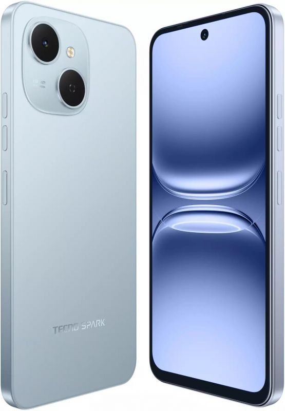 Смартфон Tecno Spark 40C (KM4k) 4/128GB Ripple Blue (4894947093029)