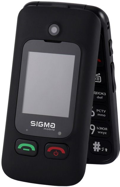 Мобiльний телефон Sigma mobile Comfort 50 Shell Duo Type-C Dual Sim Black (4827798212523)