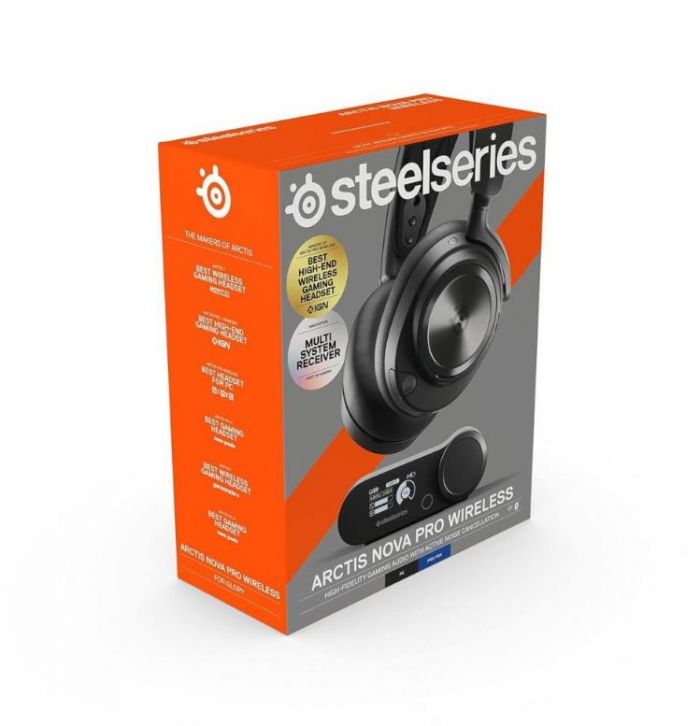 Гарнітура SteelSeries Arctis Nova Pro Wireless Black (61520)