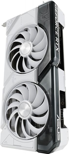 Відеокарта GF RTX 4070 Super 12GB GDDR6X Dual OC White Asus (DUAL-RTX4070S-O12G-WHITE)