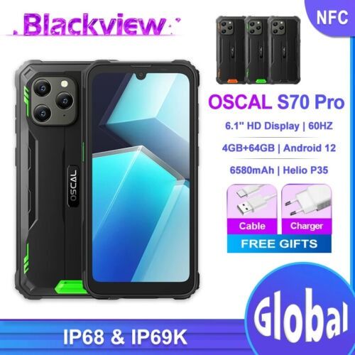 Смартфон Oscal S70 Pro 4/64GB Dual Sim Green