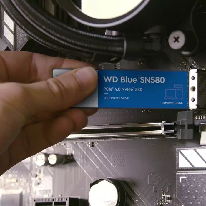 Накопичувач SSD  1ТB WD Blue SN580 M.2 2280 PCIe 4.0 x4 3D TLC (WDS100T3B0E)