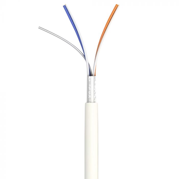 Кабель витая пара FTP 5е OK-Net КПВЭ-ВП (100) FTP, CAT5е, 4х2х0.46, бухта 100м (49559)