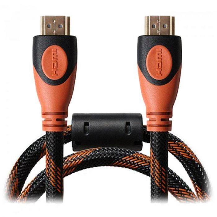 Кабель Grand-X HDMI - HDMI (M/M), 1.5 м, Black-Orange (HDN-HDN-4K)