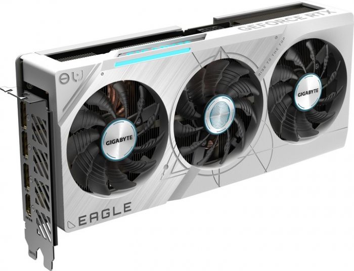 Відеокарта GF RTX 4070 Super 12GB GDDR6X Eagle OC Ice Gigabyte (GV-N407SEAGLEOC ICE-12GD)