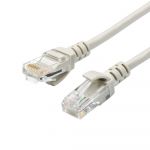Патч-корд литий, UTP, RJ45, Cat.5e, 2m, сірий
