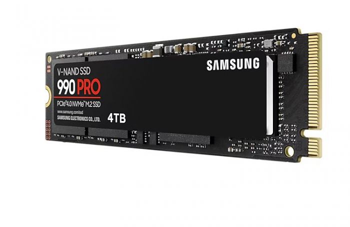 Накопичувач SSD 4ТB Samsung 990 PRO M.2 2280 PCIe 4.0 x4 NVMe V-NAND MLC (MZ-V9P4T0BW)