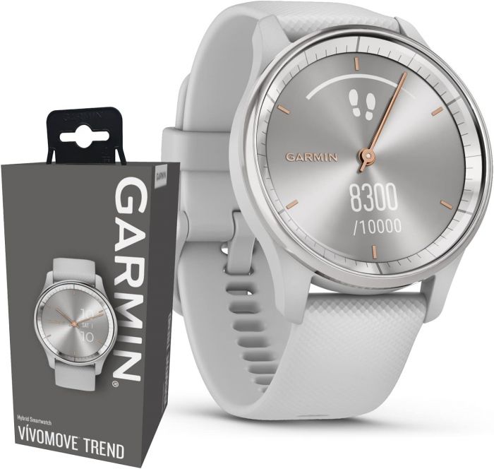 Смарт-годинник Garmin Vivomove Trend Mist Grey (010-02665-03)