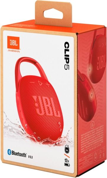 Акустична система JBL Clip 5 Red (JBLCLIP5RED)