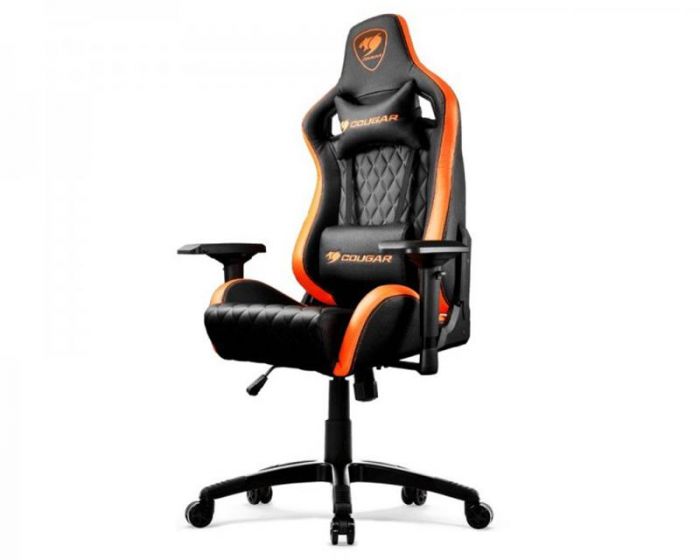 Крісло для геймерів Cougar Armor S Black-Orange