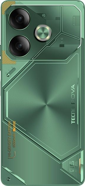 Смартфон Tecno Pova 6 (LI7) 8/256GB Comet Green (4894947019074)