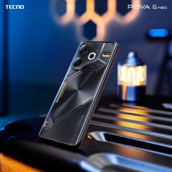 Смартфон Tecno Pova 6 Neo (LI6) 8/128GB Speed Black (4894947021015)