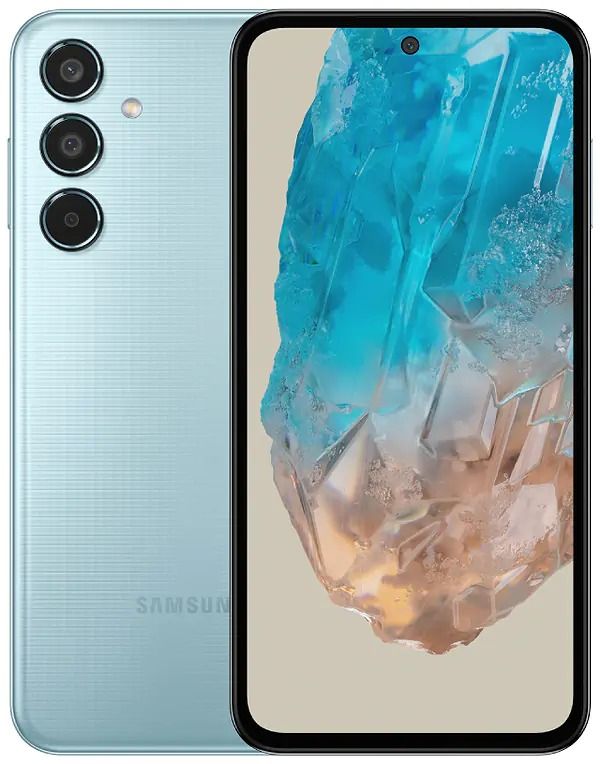 Смартфон Samsung Galaxy M35 5G SM-M356 6/128GB Dual Sim Light Blue (SM-M356BLBBEUC)