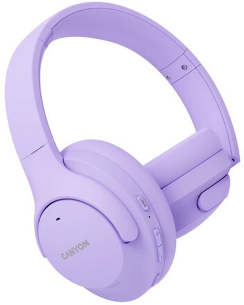 Bluetooth-гарнітура Canyon OnRiff 10 ANC Purple (CNS-CBTHS10PU)