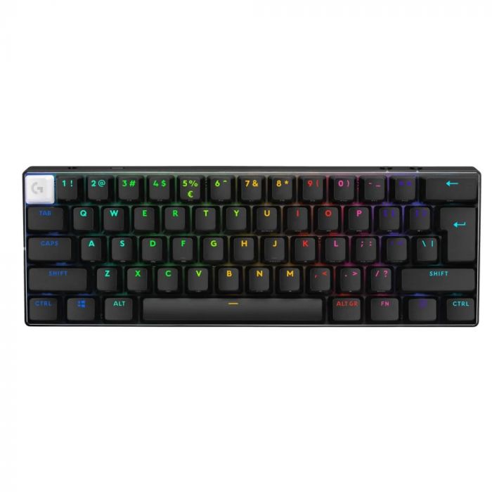 Клавiатура Logitech G PRO X 60 TKL GX Optical Black Tactile (920-011911)