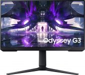 Монiтор Samsung 24" Odyssey G3 LS24AG302 (LS24AG302NIXCI) VA Black 144Hz
