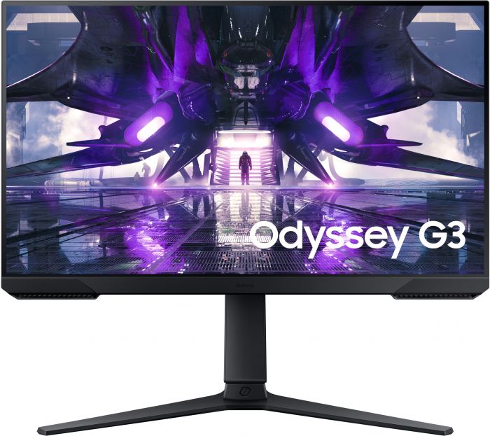 Монiтор Samsung 24" Odyssey G3 LS24AG302 (LS24AG302NIXCI) VA Black 144Hz