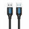 Кабель Vention USB - USB V 3.0 (M/M), 0.5 м, Black (CONBD)