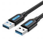 Кабель Vention USB - USB V 3.0 (M/M), 0.5 м, Black (CONBD)