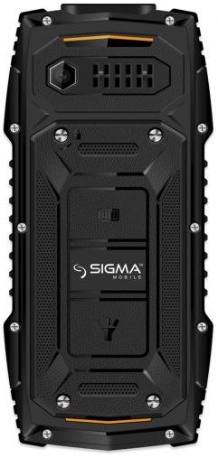 Мобільний телефон Sigma mobile X-treme AZ68 Dual Sim Black/Orange