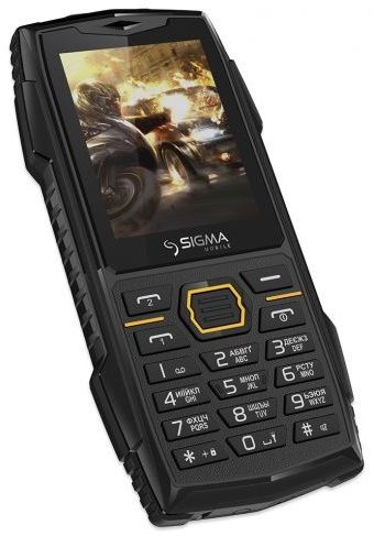 Мобільний телефон Sigma mobile X-treme AZ68 Dual Sim Black/Orange