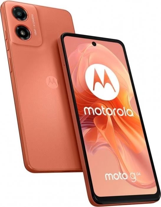 Смартфон Motorola Moto G04 4/64GB Sunrise Orange (PB150018UA)