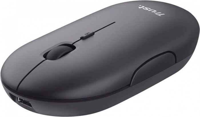 Миша бездротова Trust Puck Rechargeable Black (24059)