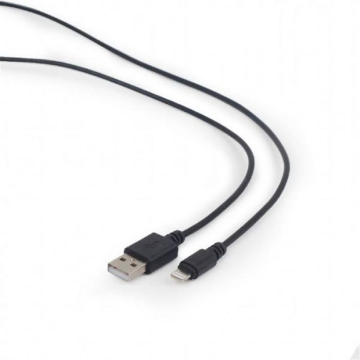 Кабель Cablexpert (CC-USB2-AMLM-10), USB2.0 BM - Lightning, 3м, чорний