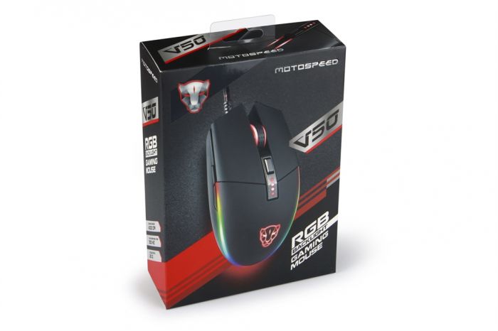 Миша Motospeed V50 (mtv50) Black USB