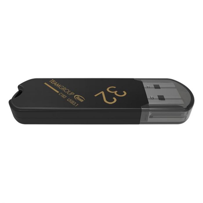 Флеш-накопичувач USB3.1 32GB Team C183 Black (TC183332GB01)