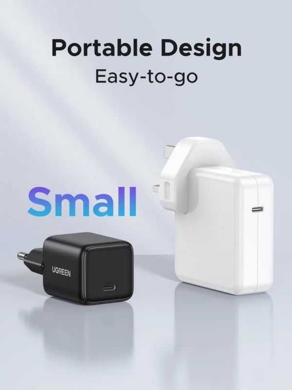 Зарядний пристрій Ugreen X512 1xUSB 20W (USB-C) Black (55553)