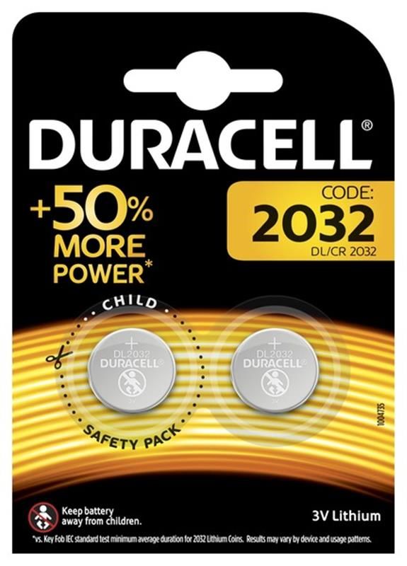 Батарейка Duracell DL 2032 BL 2шт