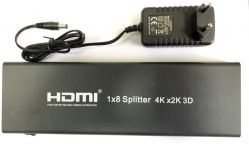 Розгалужувач (спліттер) Atcom (7688) HDMI 8 портів, підтримка UHD 4K