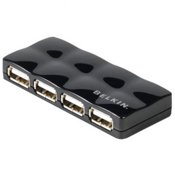 Концентратор USB2.0 Belkin Mobile Hub Black (F5U701cwBLK) 7хUSB2.0 + бж