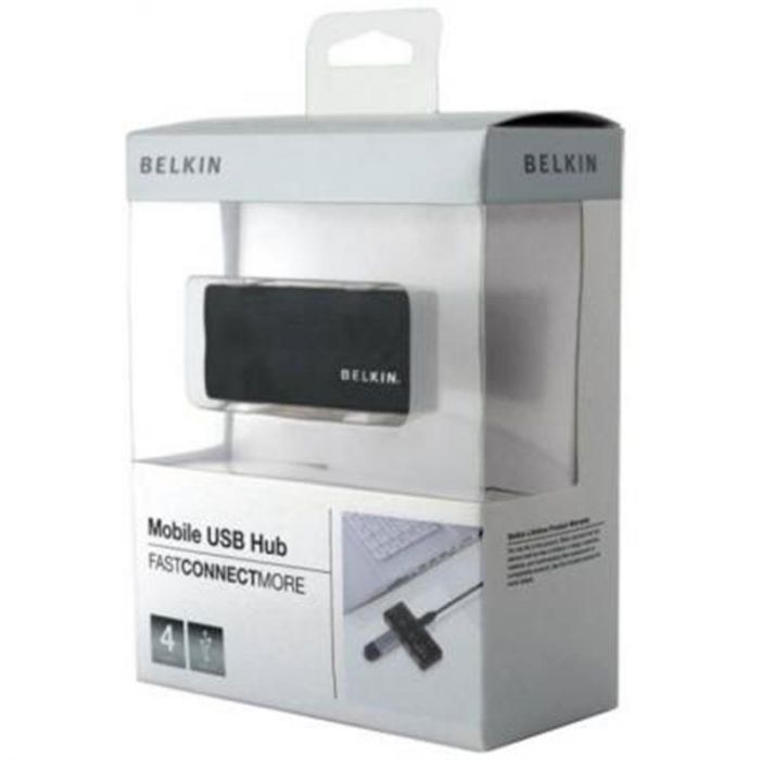 Концентратор USB2.0 Belkin Mobile Hub Black (F5U701cwBLK) 7хUSB2.0 + бж