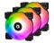 Вентилятор ID-Cooling DF-12025-ARGB Trio (3pcs Pack)