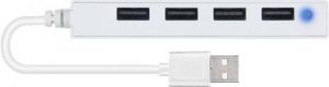 USB-хаб SpeedLink Snappy Slim 4 ports White (SL-140000-WE)