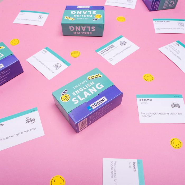 Картки для вивчення англійської мови English Student. English Slang