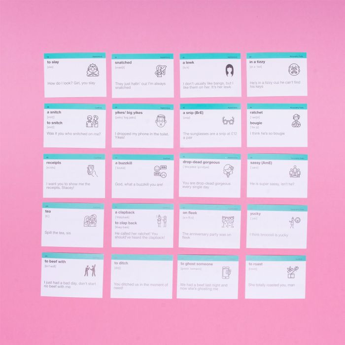 Картки для вивчення англійської мови English Student. English Slang