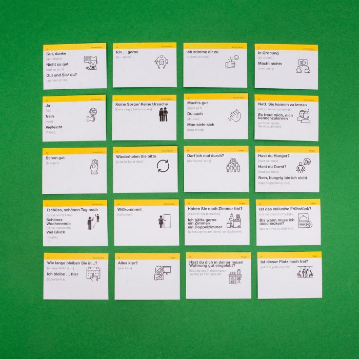 Картки для вивчення німецької мови English Student. Alltaglich Deutsch