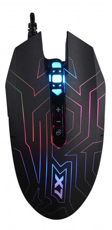 Миша A4Tech X77 Oscar Neon Black