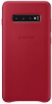 Чохол-накладка Samsung Leather Cover для Samsung Galaxy S10+ SM-G975 Red (EF-VG975LREGRU)