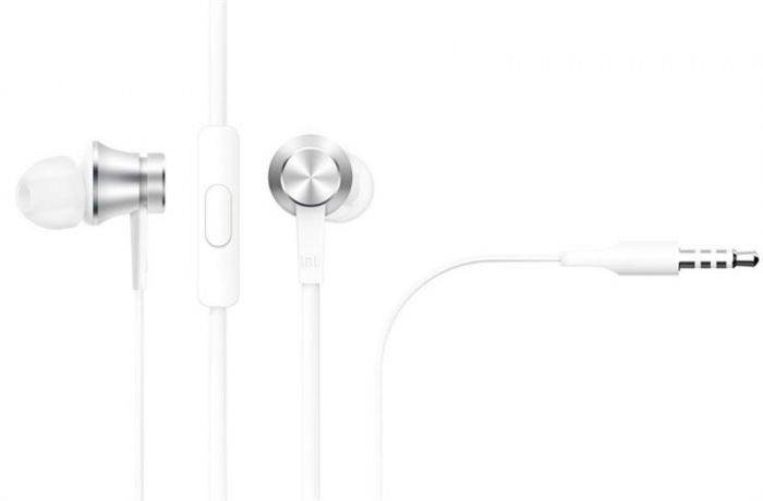 Гарнітура Xiaomi Mi Earphones Basic Silver (ZBW4355TY)_