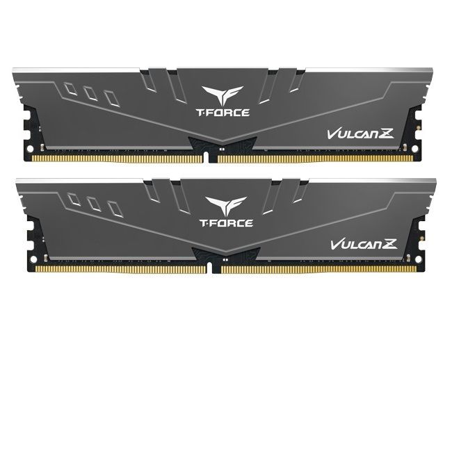 Модуль пам`яті DDR4 2x8GB/2666 Team T-Force Vulcan Z Gray (TLZGD416G2666HC18HDC01)