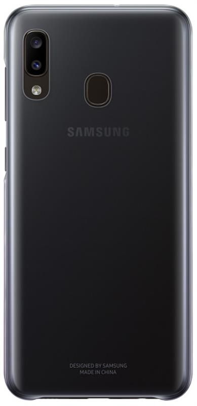 Чохол-накладка Samsung Gradation Cover для Samsung Galaxy A20 SM-A205 / A30 SM-A305 Black (EF-AA205CBEGRU / EF-AA305CBEGRU)