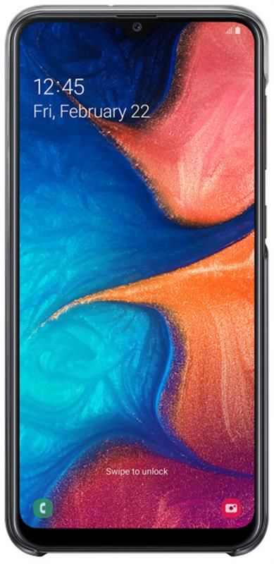 Чохол-накладка Samsung Gradation Cover для Samsung Galaxy A20 SM-A205 / A30 SM-A305 Black (EF-AA205CBEGRU / EF-AA305CBEGRU)
